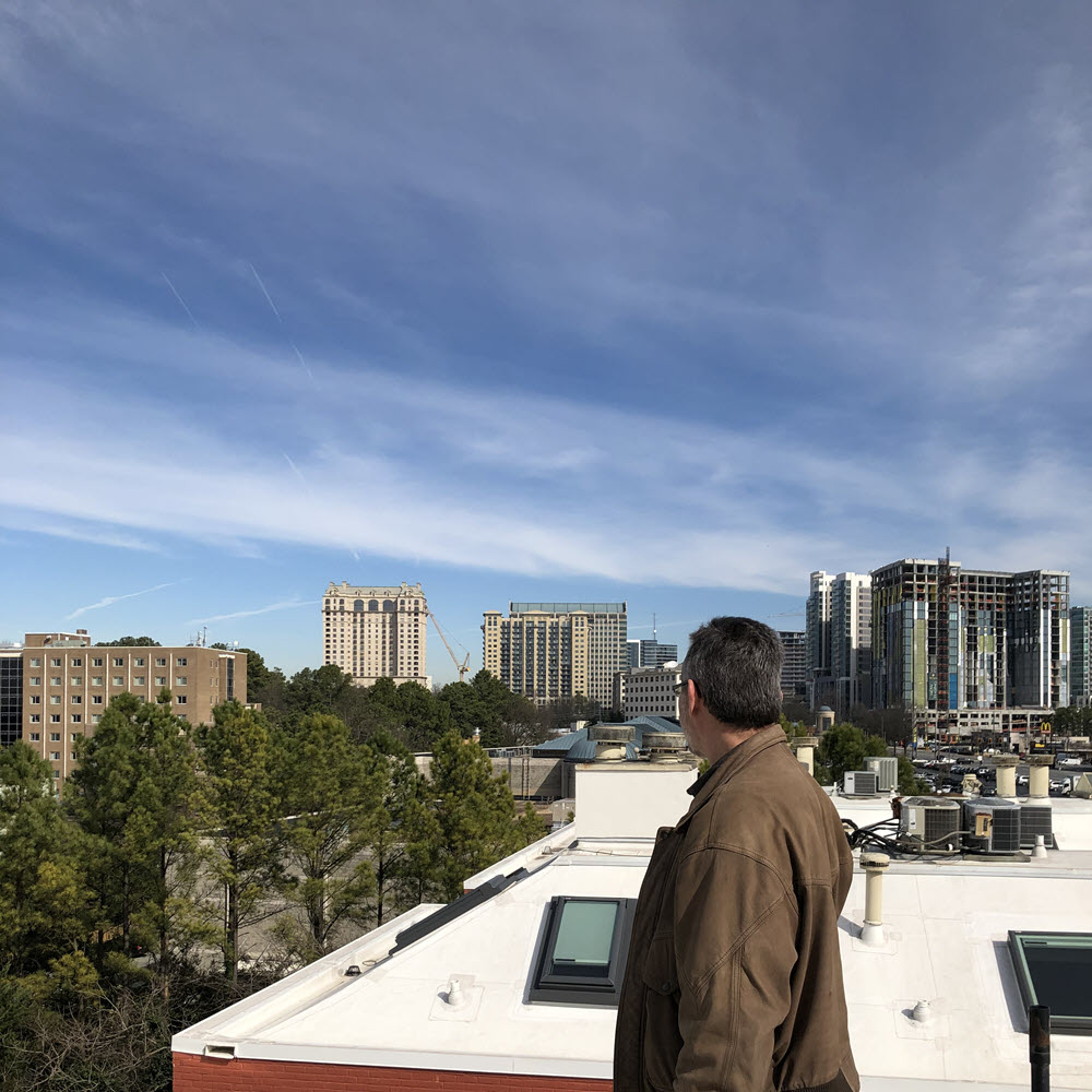 View from the Crestwood roof is pretty spectacular